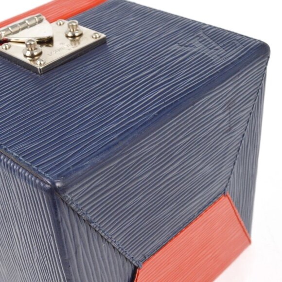 Louis Vuitton Tricolor Epi Breaker Box 2way Vanity Handbag M52466 PL0199 NQ00801 - Picture 3 of 9